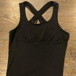 Black Workout tank or dress it up!